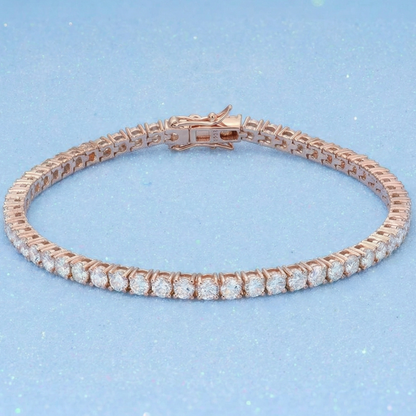 Iced Moissanite Tennis Bracelet